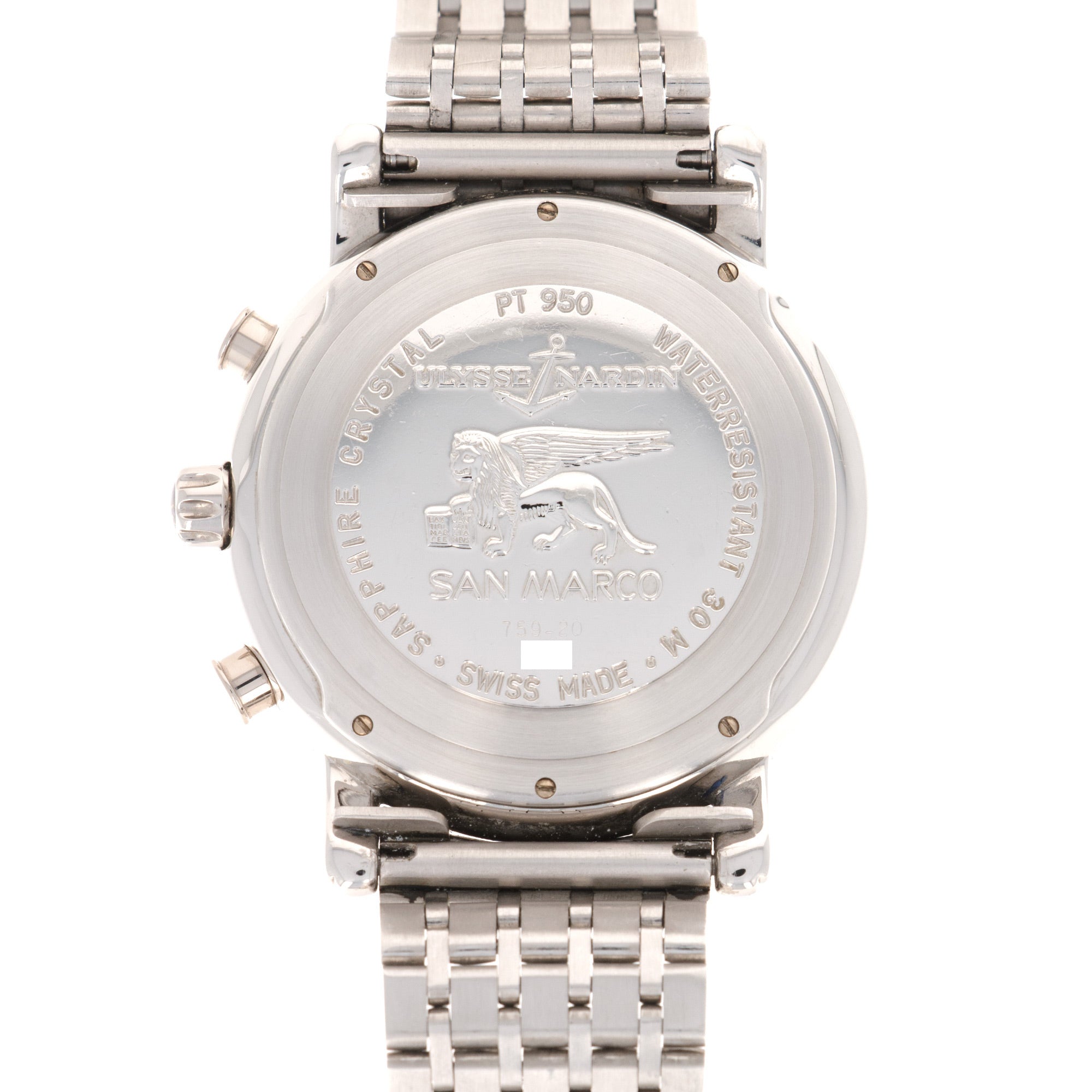 Ulysse Nardin - Ulysse Nardin Platinum Hour Striker Watch Ref. 759-20 - The Keystone Watches