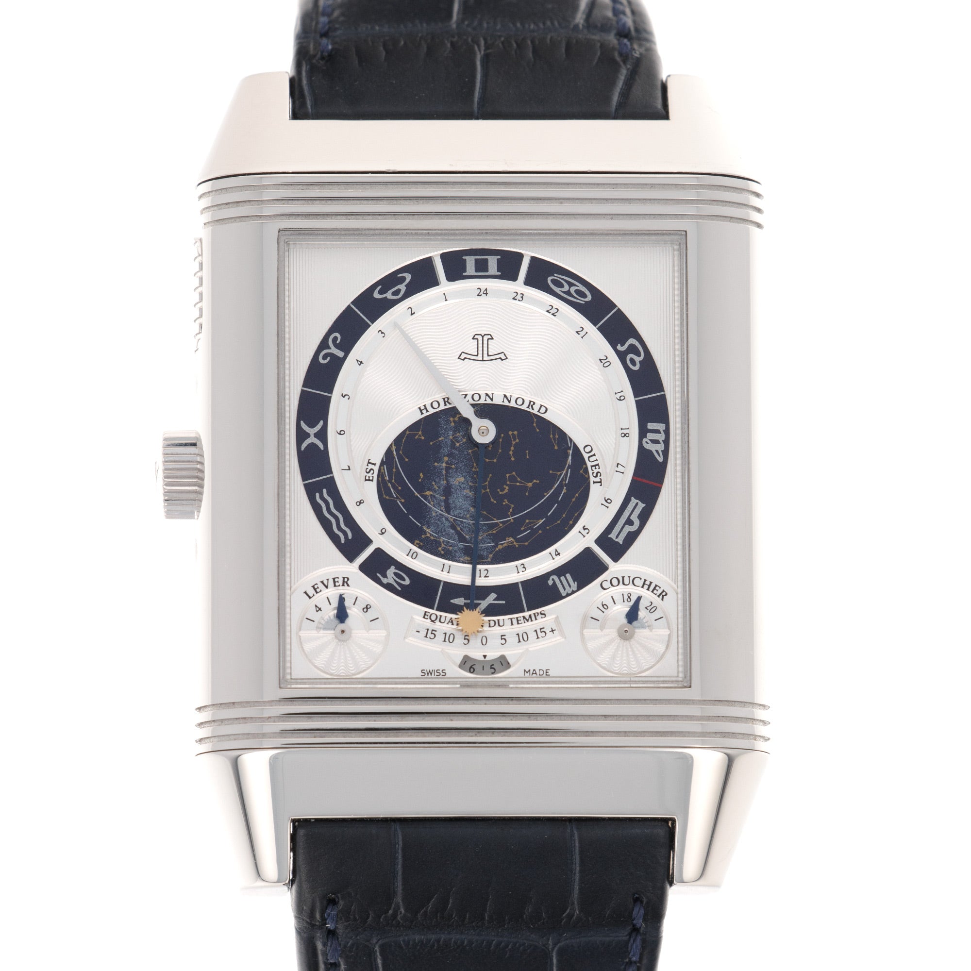 Jaeger LeCoultre - Jaeger Lecoultre Platinum Reverso Grand Complication Triptyque Watch Ref. 241.6.65 - The Keystone Watches