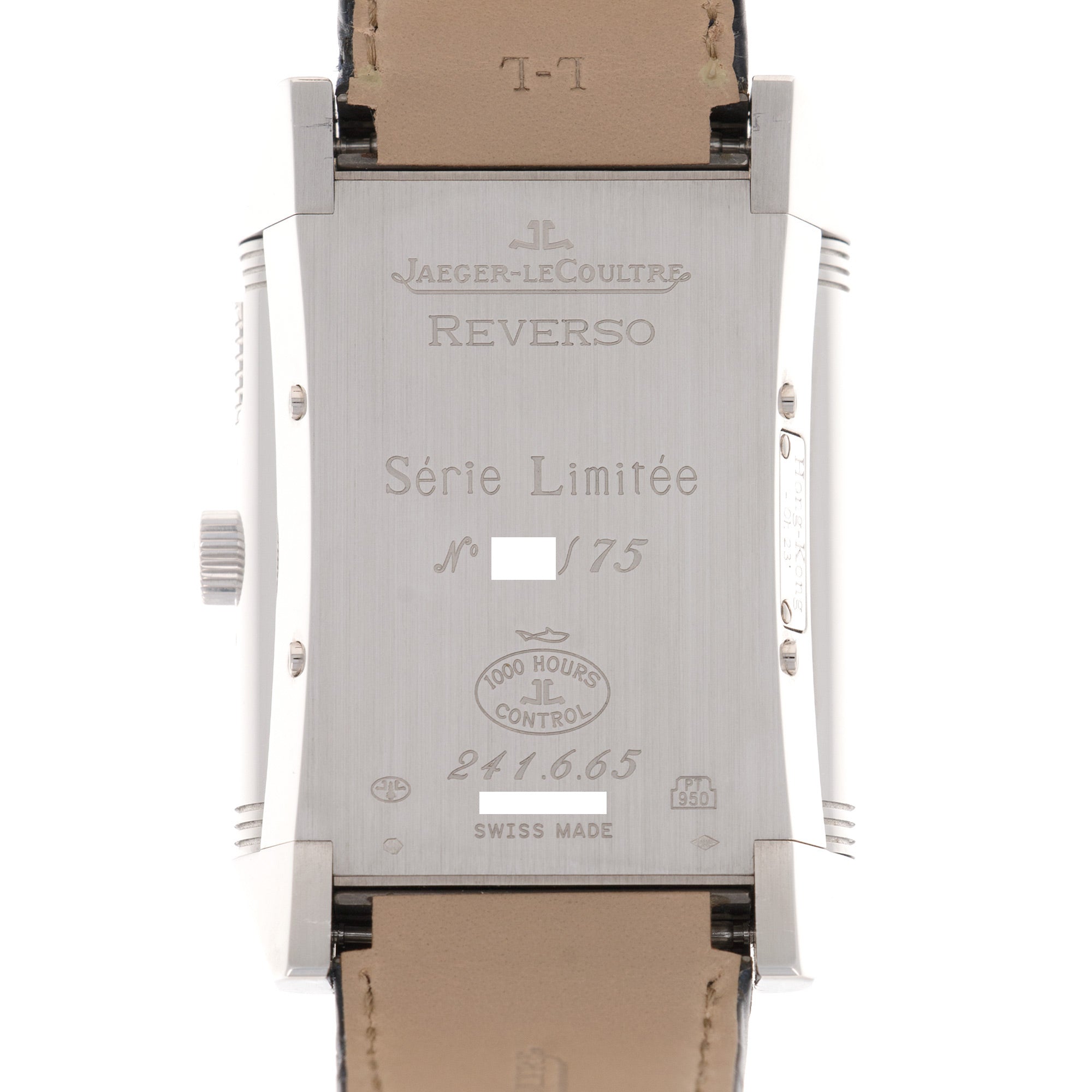 Jaeger LeCoultre - Jaeger Lecoultre Platinum Reverso Grand Complication Triptyque Watch Ref. 241.6.65 - The Keystone Watches