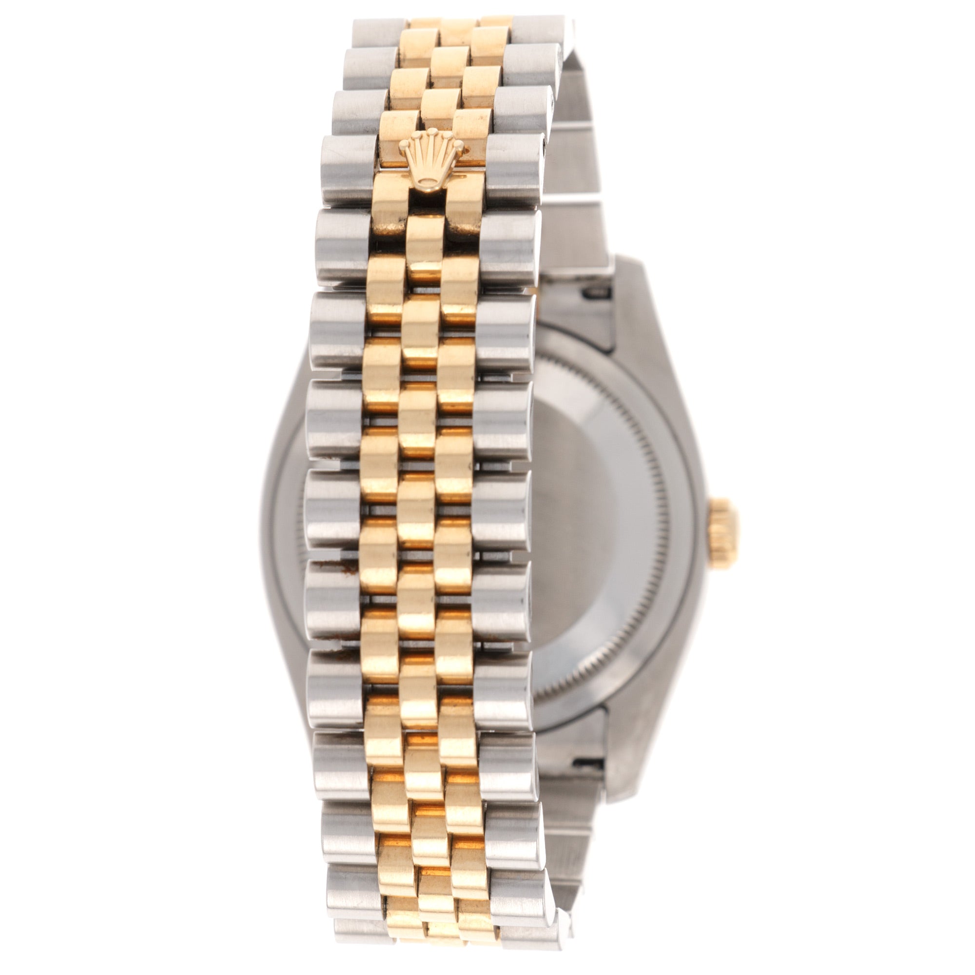 Rolex - Rolex Two-Tone Datejust Onyx Diamond Watch Ref. 116233 - The Keystone Watches