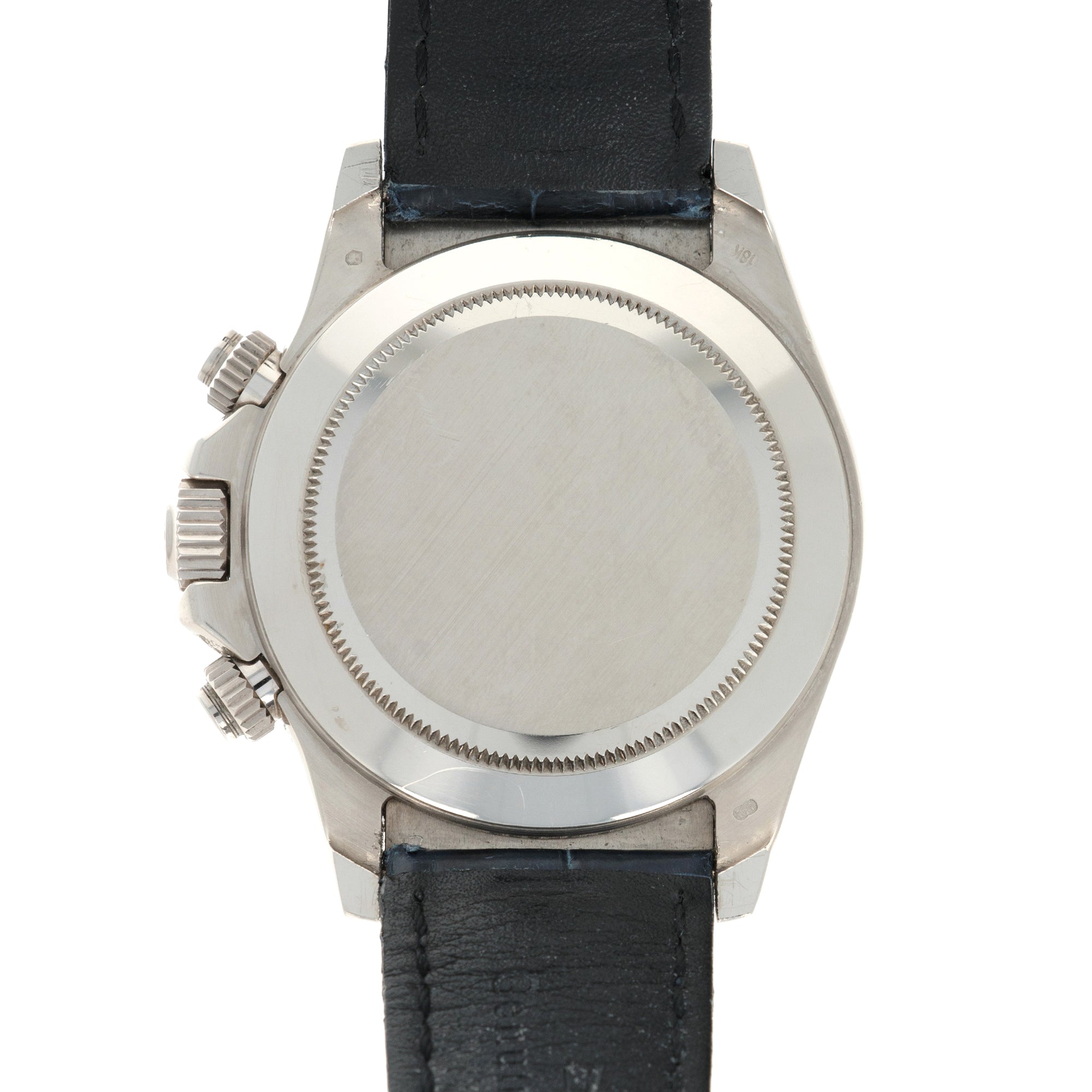 Rolex - Rolex White Gold Daytona Zenith Diamond & Sapphire Watch Ref. 16599 - The Keystone Watches