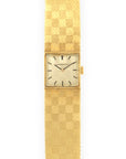 Audemars Piguet - Audemars Piguet Yellow Gold Checkered Bracelet Watch with Original Warranty Paper - The Keystone Watches