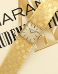 Audemars Piguet - Audemars Piguet Yellow Gold Checkered Bracelet Watch with Original Warranty Paper - The Keystone Watches