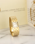 Audemars Piguet - Audemars Piguet Yellow Gold Checkered Bracelet Watch with Original Warranty Paper - The Keystone Watches