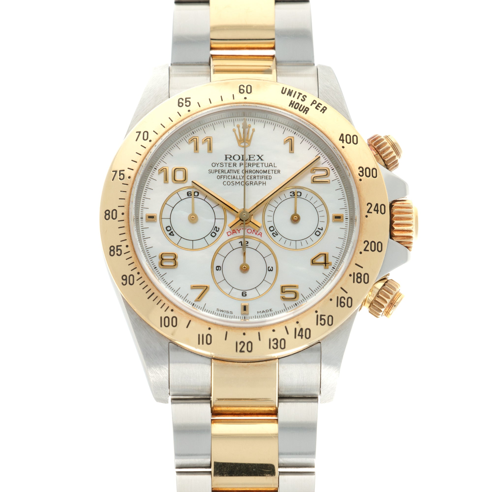 Rolex - Rolex Cosmograph Daytona Zenith Mother of Pearl Watch Ref.16523 - The Keystone Watches