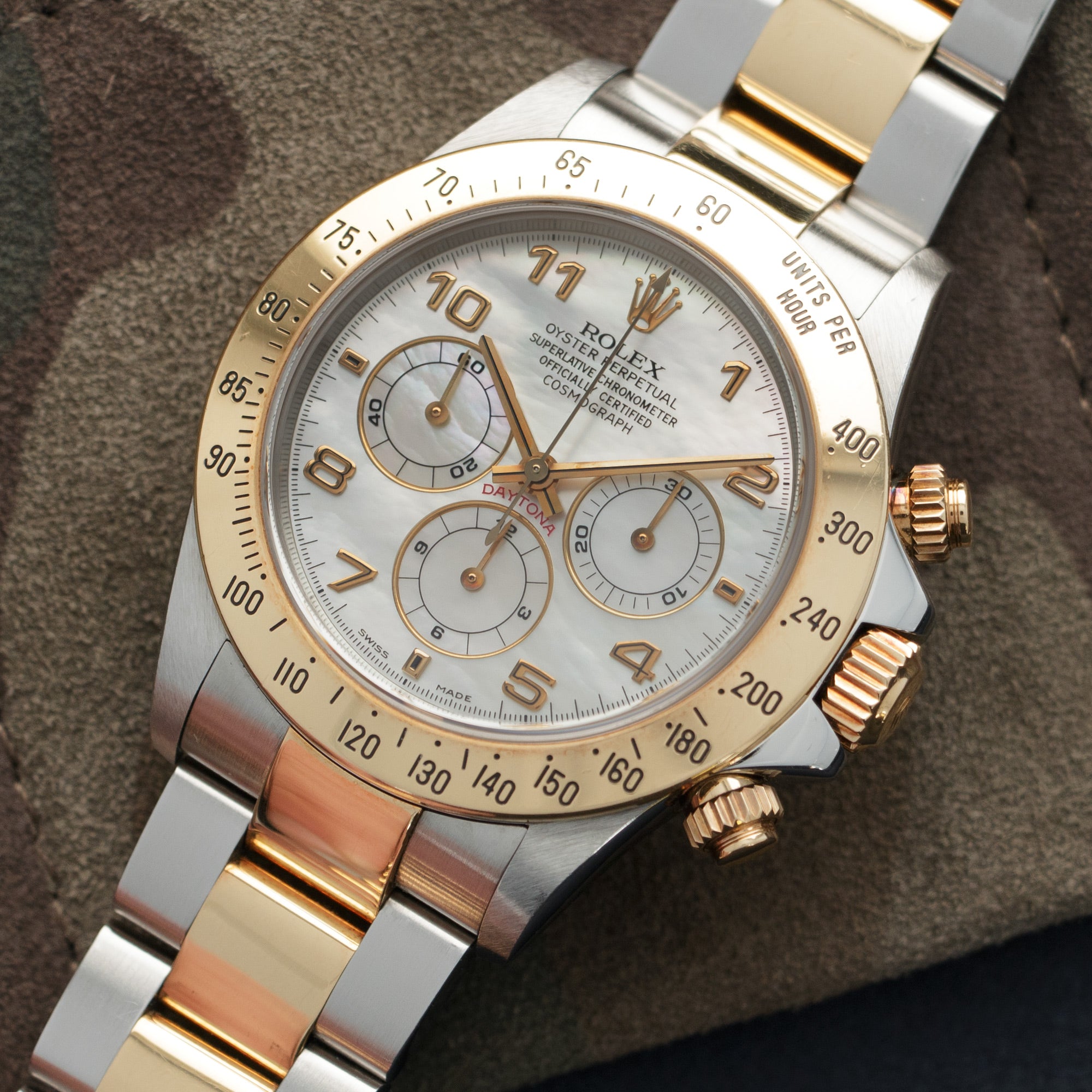 Rolex - Rolex Cosmograph Daytona Zenith Mother of Pearl Watch Ref.16523 - The Keystone Watches