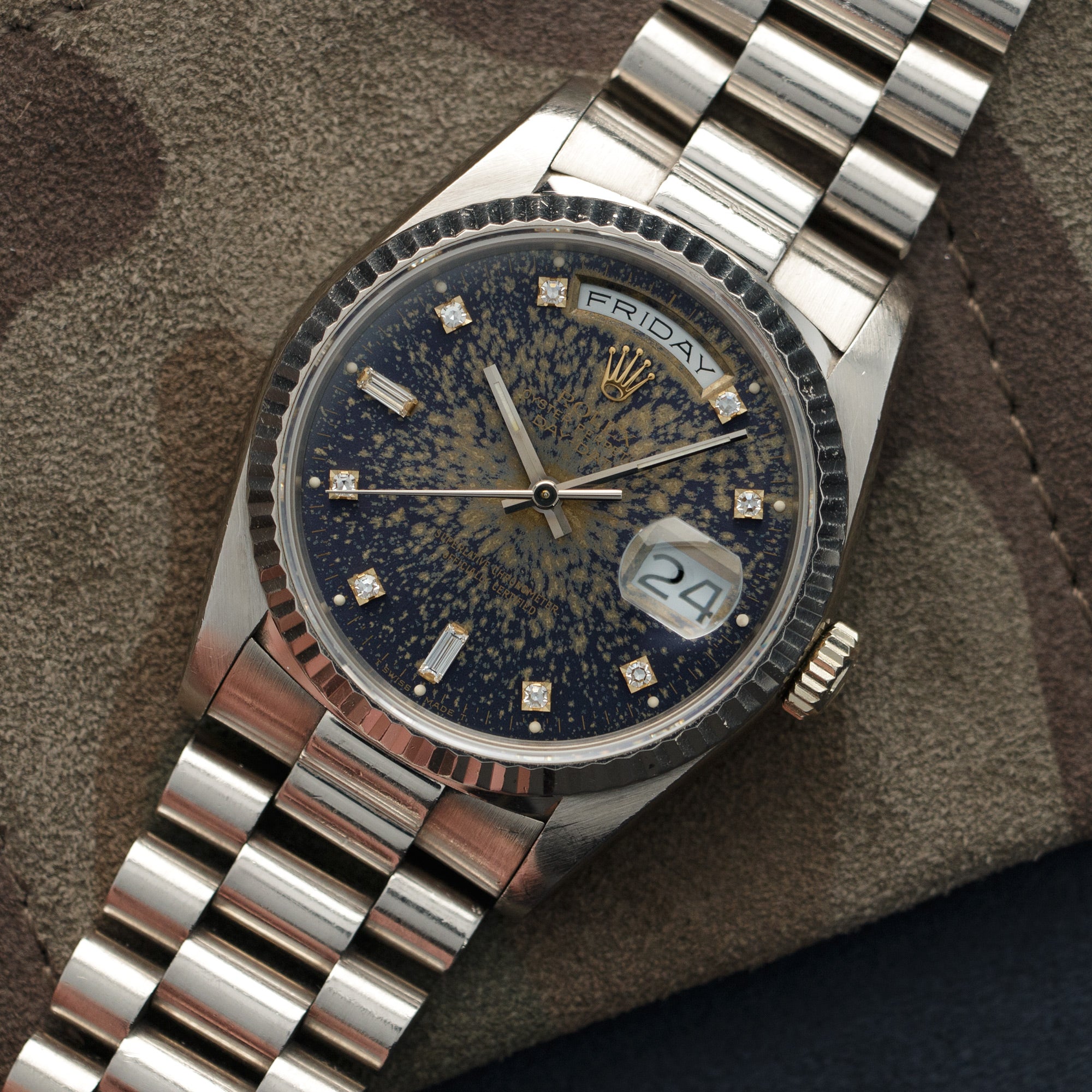 Rolex - Rolex White Gold Day-Date Watch, Ref. 18239 - The Keystone Watches