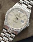 Rolex - Rolex Platinum Day-Date Diamond Watch Ref. 18346 - The Keystone Watches