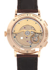 A. Lange & Sohne - A Lange & Sohne Rose Gold Saxonia Dual Time Watch Ref. 385.032 - The Keystone Watches