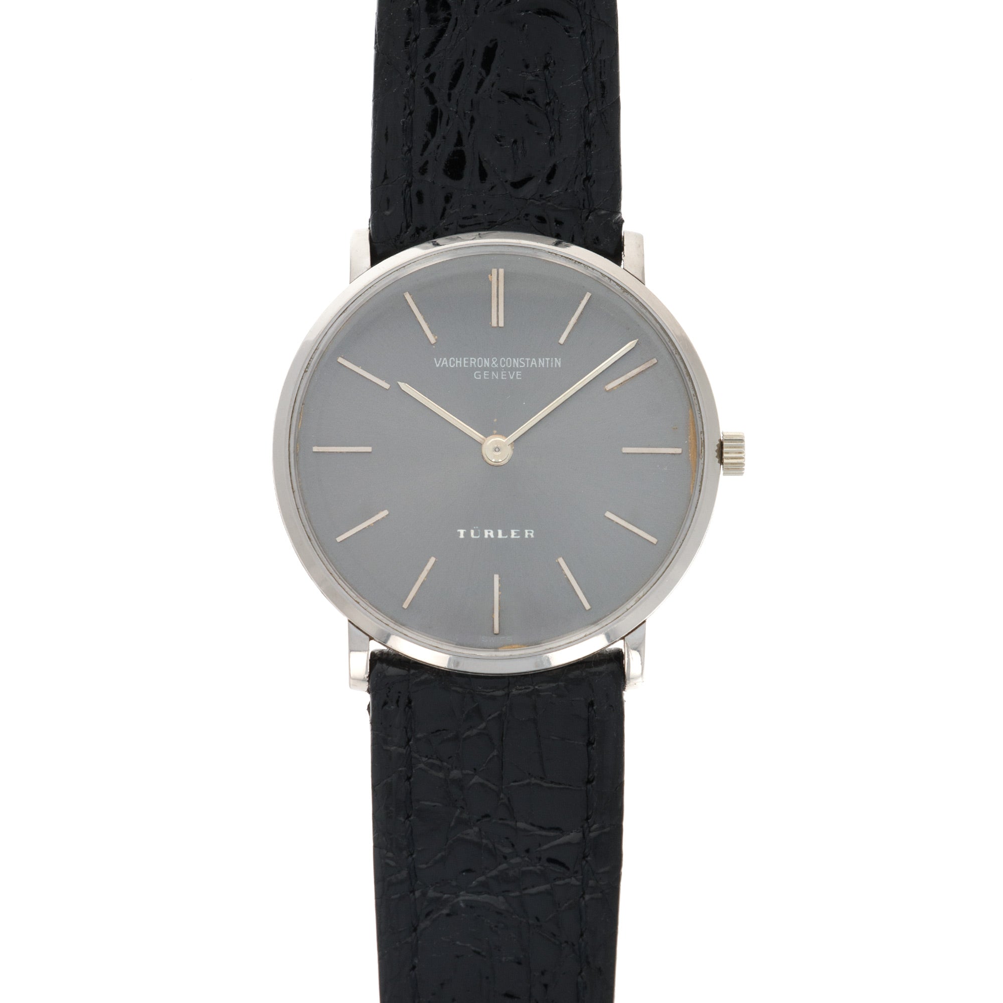 Vacheron Constantin - Vacheron Constantin White Gold Strap Watch, Retailed by Turler - The Keystone Watches
