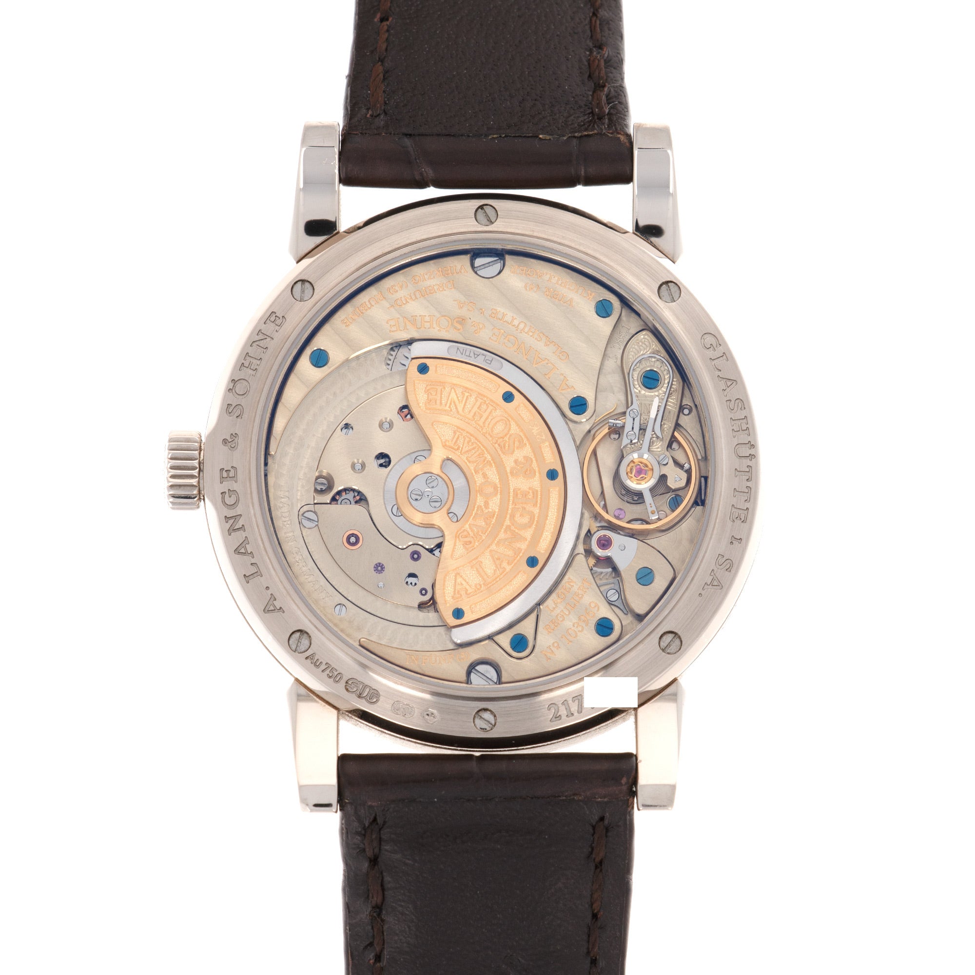 A. Lange & Sohne - A Lange & Sohne White Gold Saxonia Annual Calendar Watch, Ref. 330.026 - The Keystone Watches