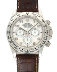 Rolex - Rolex White Gold Cosmograph Daytona Mother of Pearl Zenith Watch Ref. 16519 - The Keystone Watches