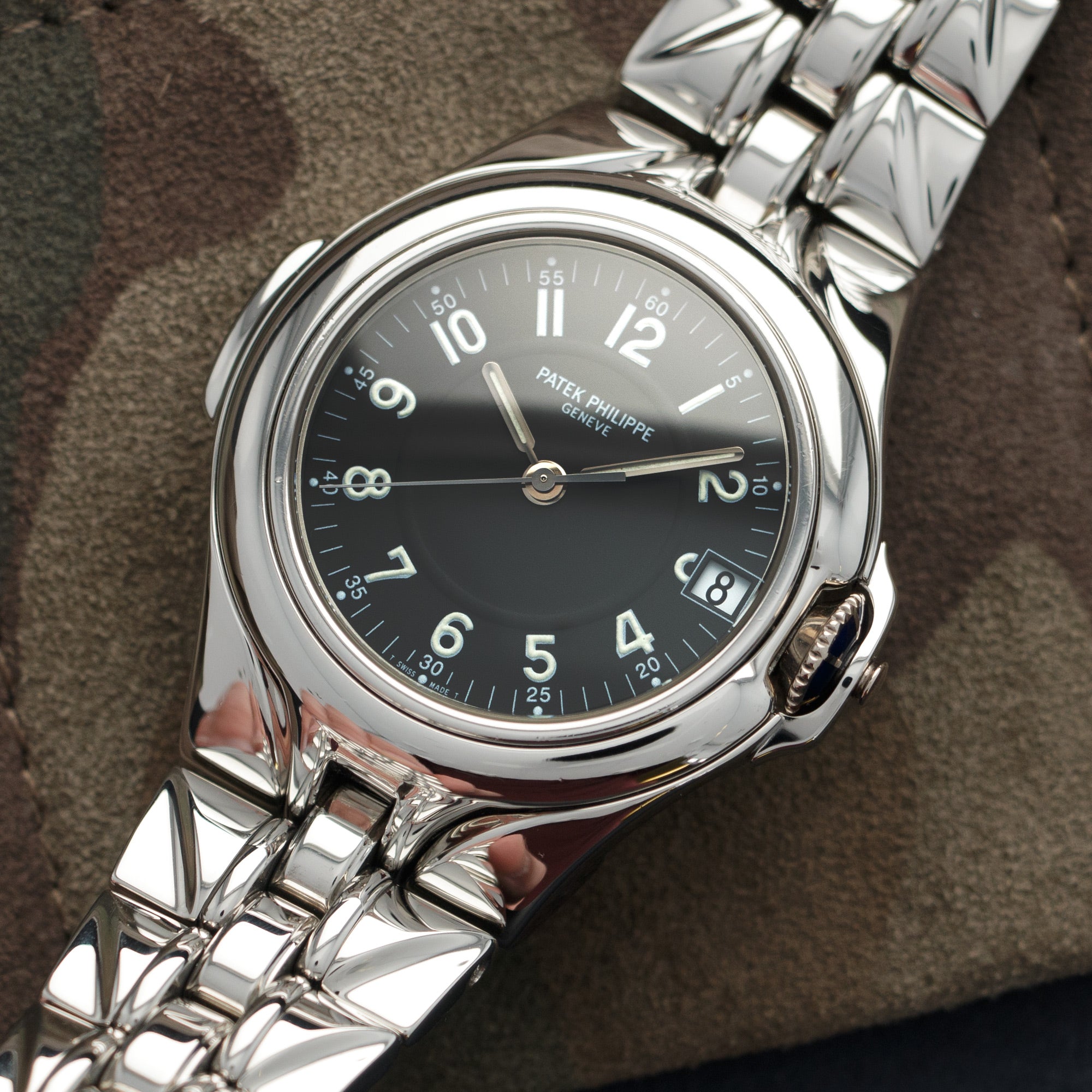 Patek Philippe - Patek Philippe Steel Sculpture Automatic Watch Ref. 5091 - The Keystone Watches