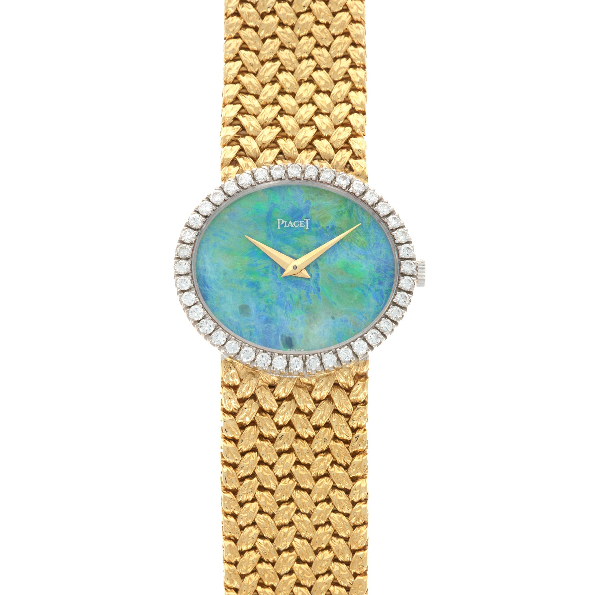 Piaget - Piaget Yellow Gold Opal Diamond Watch - The Keystone Watches