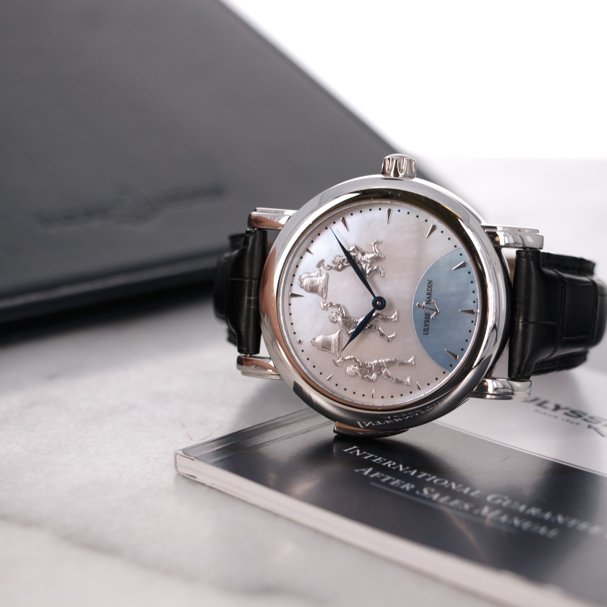 Ulysse Nardin - Ulysse Nardin Platinum Triple Jack Minute Repeater Watch Ref. 739-20 - The Keystone Watches