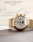 Patek Philippe - Patek Philippe Yellow Gold Perpetual Calendar Chronograph Watch Ref. 3970 - The Keystone Watches