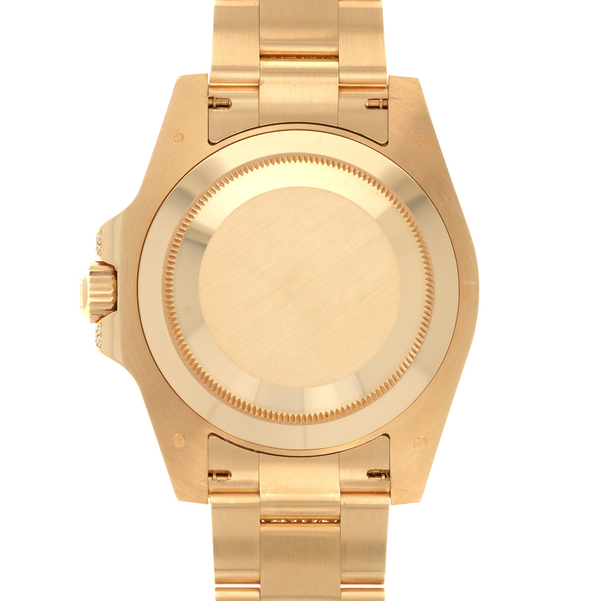 Rolex - Rolex Yellow Gold GMT-Master II Diamond Sapphire Watch Ref. 116758 - The Keystone Watches