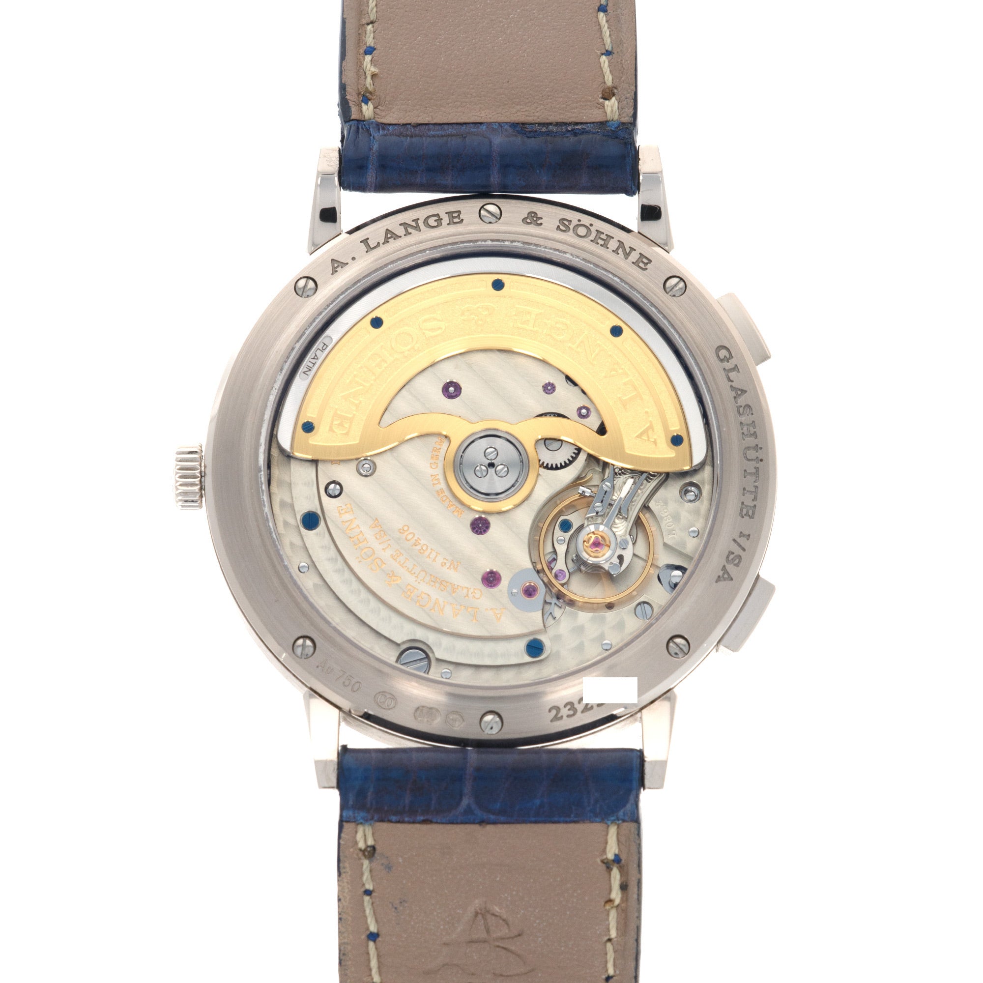 A. Lange &amp; Sohne - A. Lange &amp; Sohne White Gold Dual TIme Watch, Ref. 386.026 - The Keystone Watches