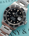 Rolex - Rolex Tiffany Submariner Watch Ref. 16800, with Tiffany & Co Warranty - The Keystone Watches