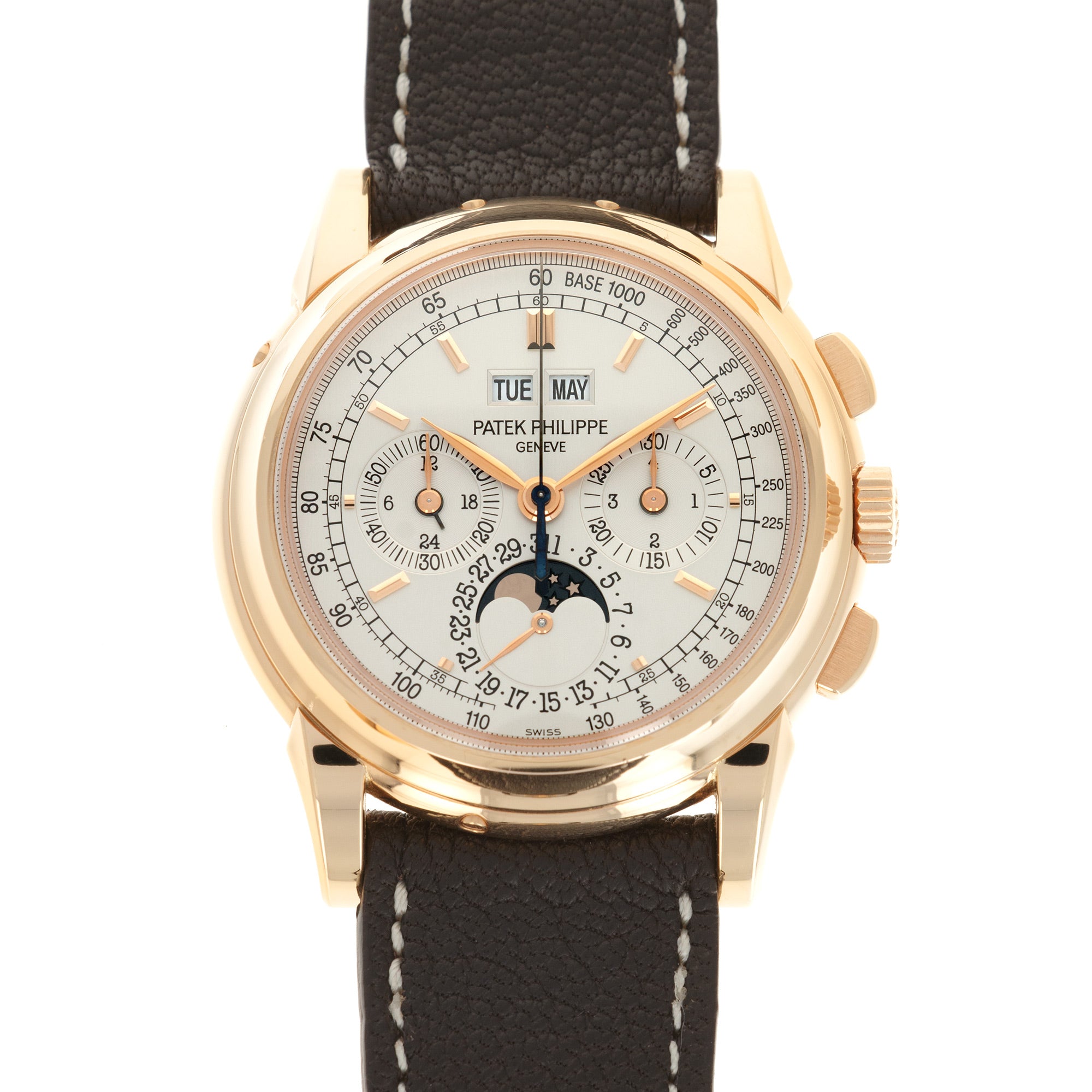 Patek Philippe - Patek Philippe Rose Gold Perpetual Calendar Chronograph Watch Ref. 5970 - The Keystone Watches