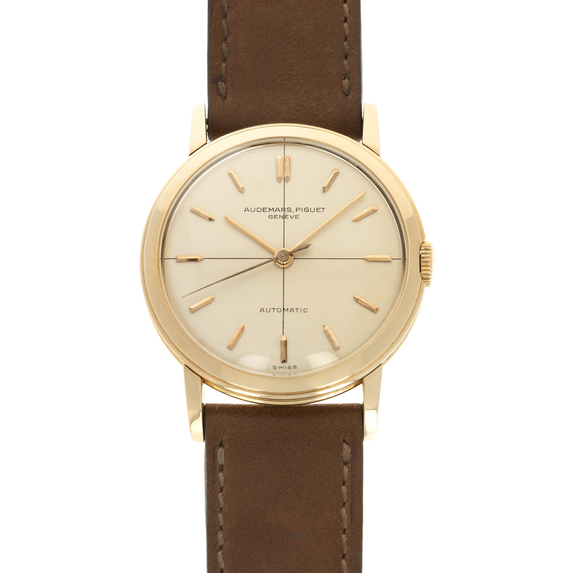 Audemars Piguet - Audemars Piguet Yellow Gold Crosshair Automatic Watch - The Keystone Watches
