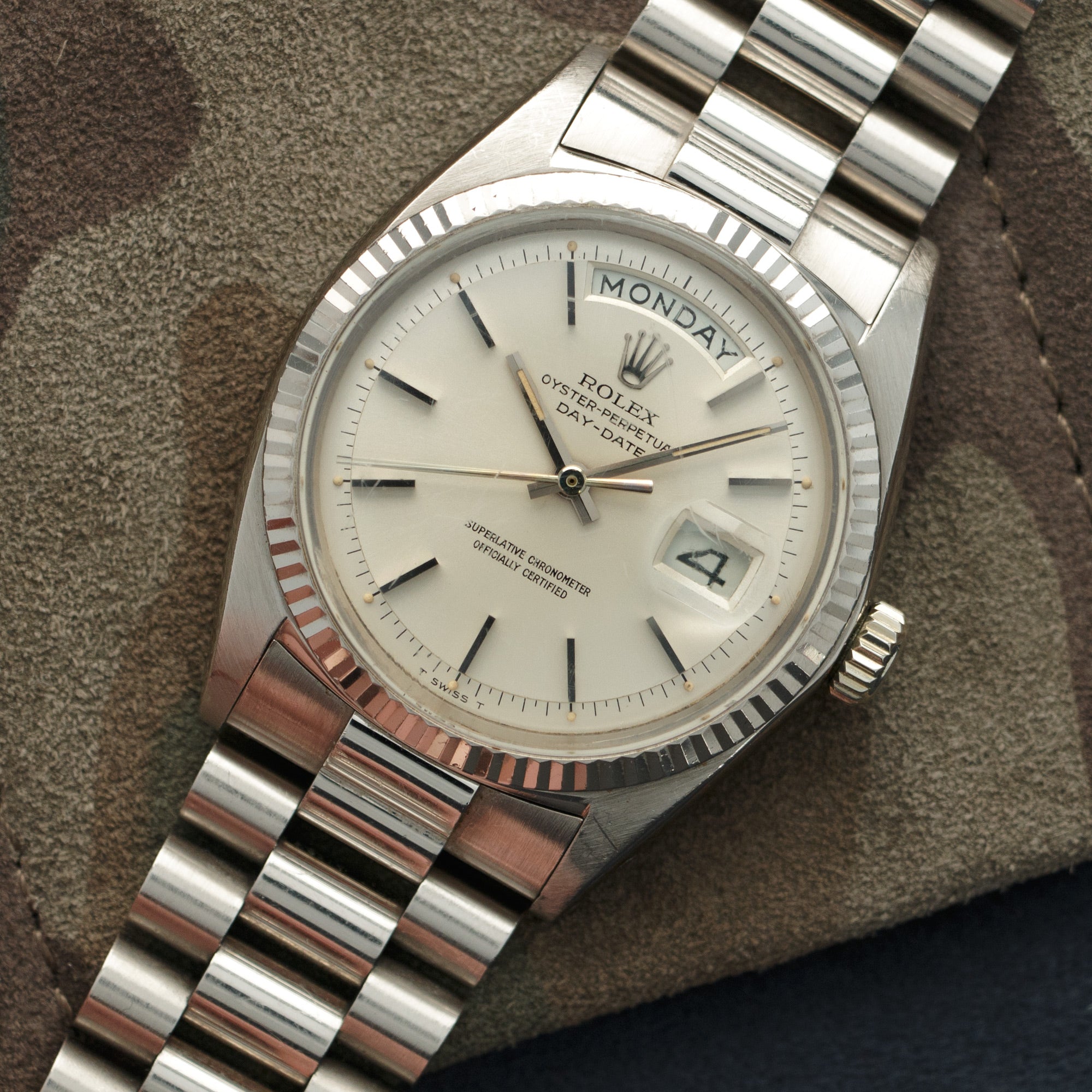 Rolex - Rolex White Gold Day-Date Watch Ref. 1803 - The Keystone Watches