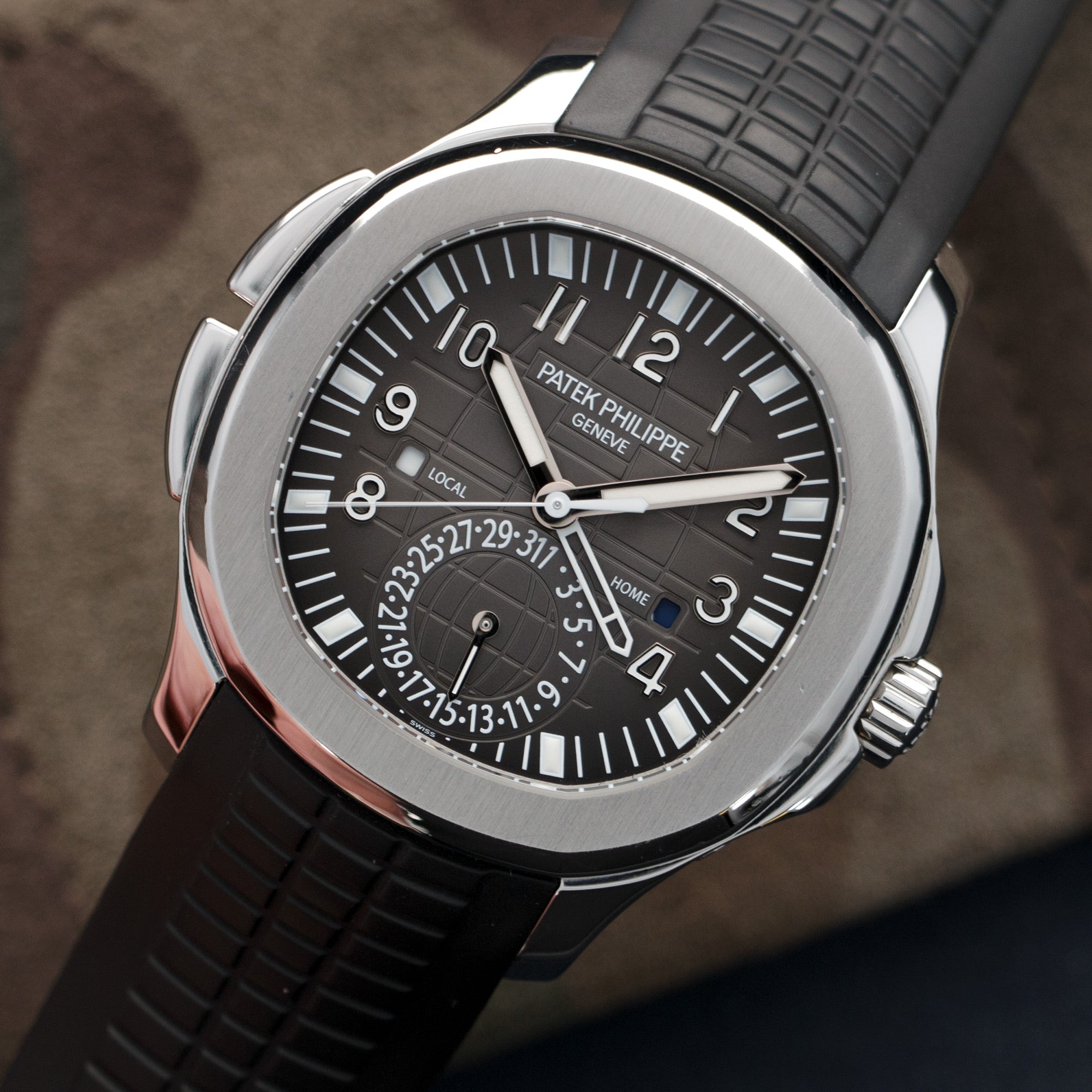 Patek Philippe - Patek Philippe Aquanaut Travel Time Watch Ref. 5164 - The Keystone Watches