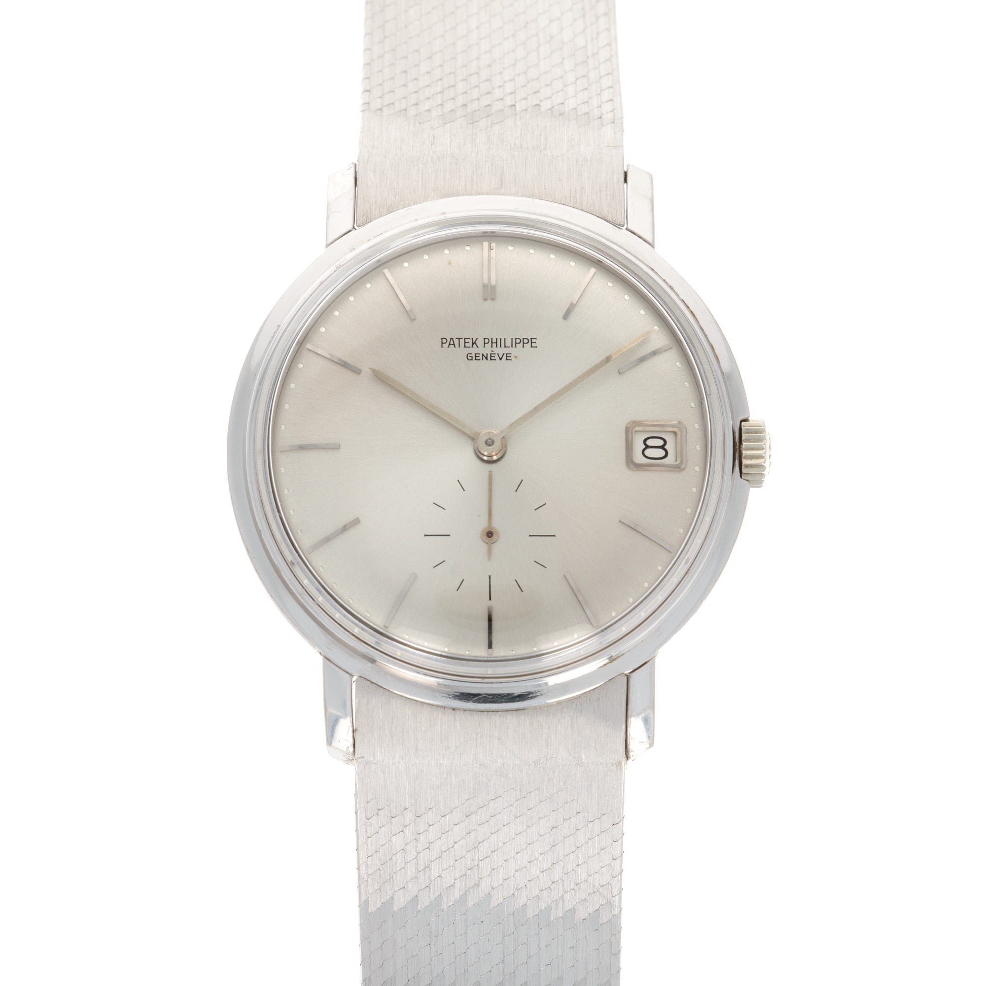 Patek Philippe - Patek Philippe White Gold Calatrava Automatic Watch Ref. 3445 - The Keystone Watches