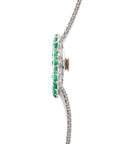 Vacheron Constantin - Vacheron Constantin White Gold Diamond & Emerald Watch - The Keystone Watches