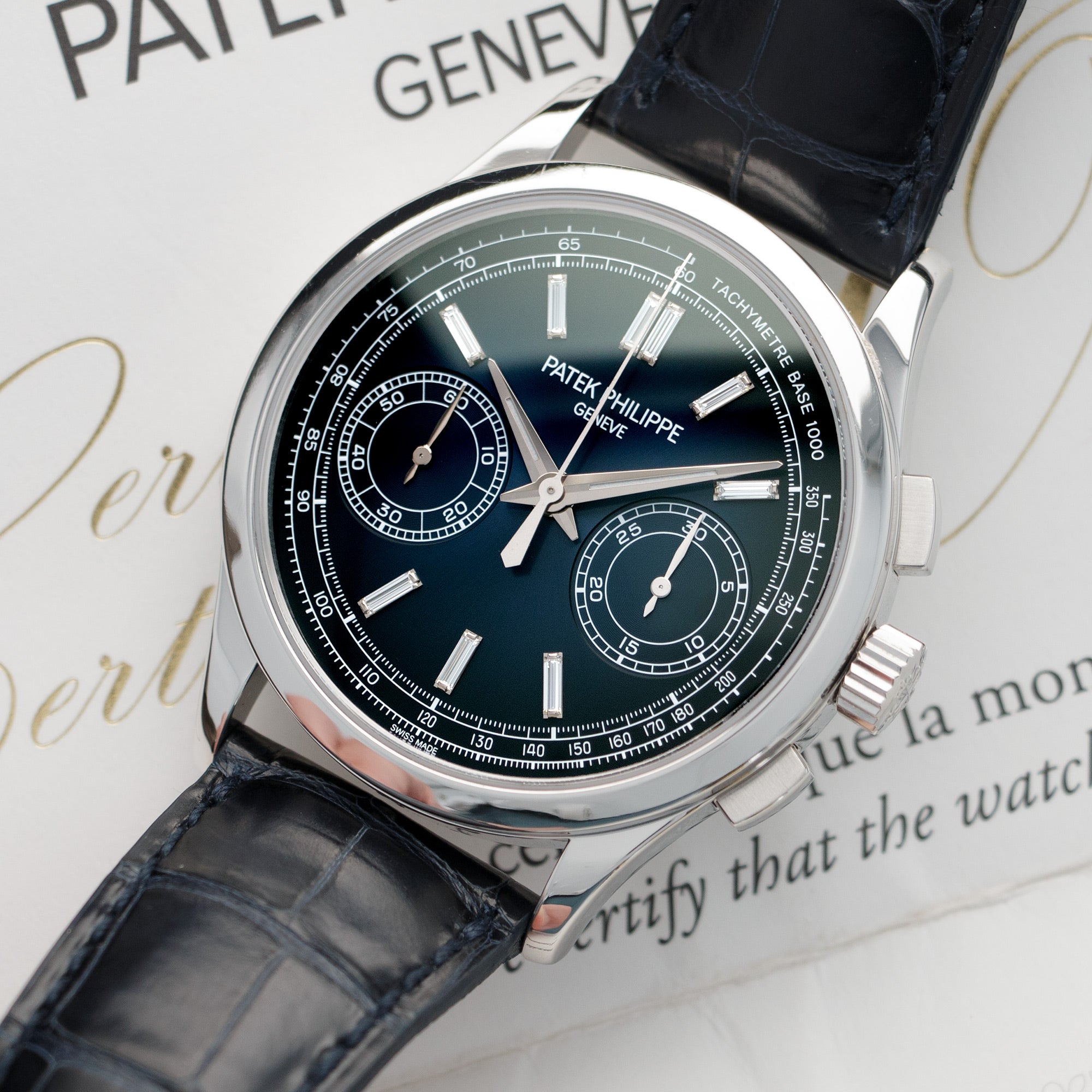 Patek Philippe - Patek Philippe Platinum Chronograph Watch Ref. 5170 - The Keystone Watches