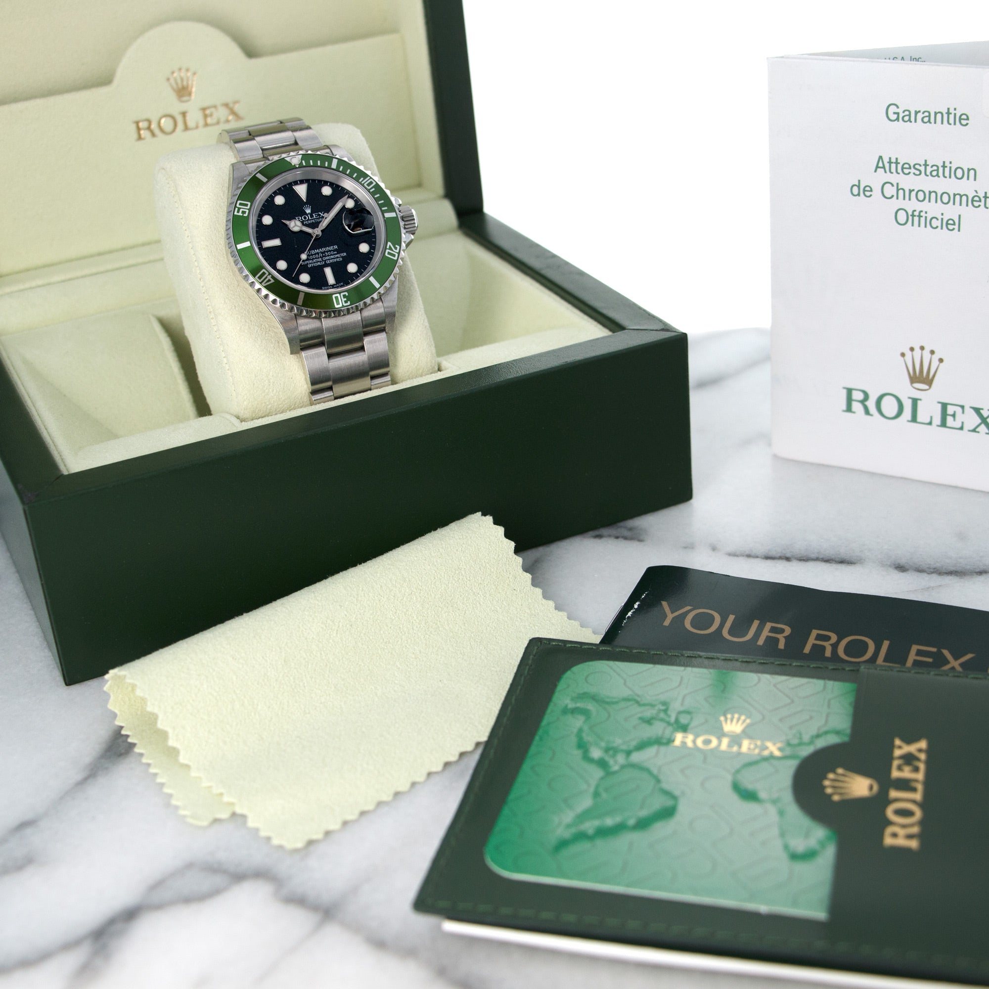 Rolex - Rolex Submariner Anniversary Watch Ref. 16610, with Original Box and Papers - The Keystone Watches