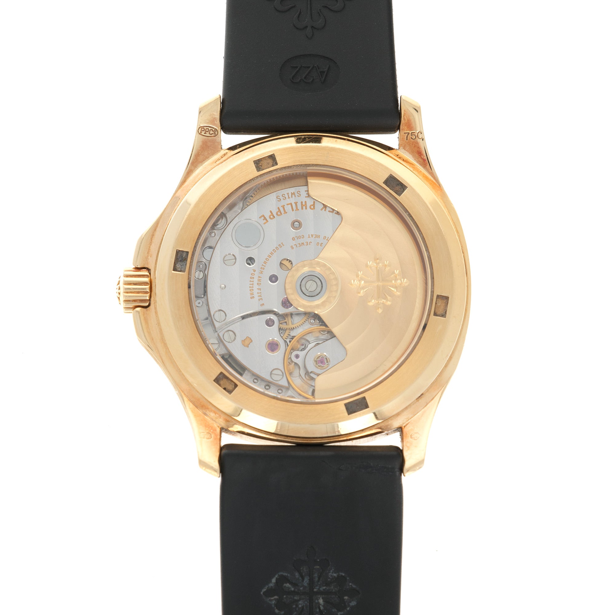 Patek Philippe - Patek Philippe Yellow Gold Aquanaut Watch Ref. 5066 - The Keystone Watches