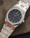 Audemars Piguet - Audemars Piguet White Gold Royal Oak Diamond Watch - The Keystone Watches