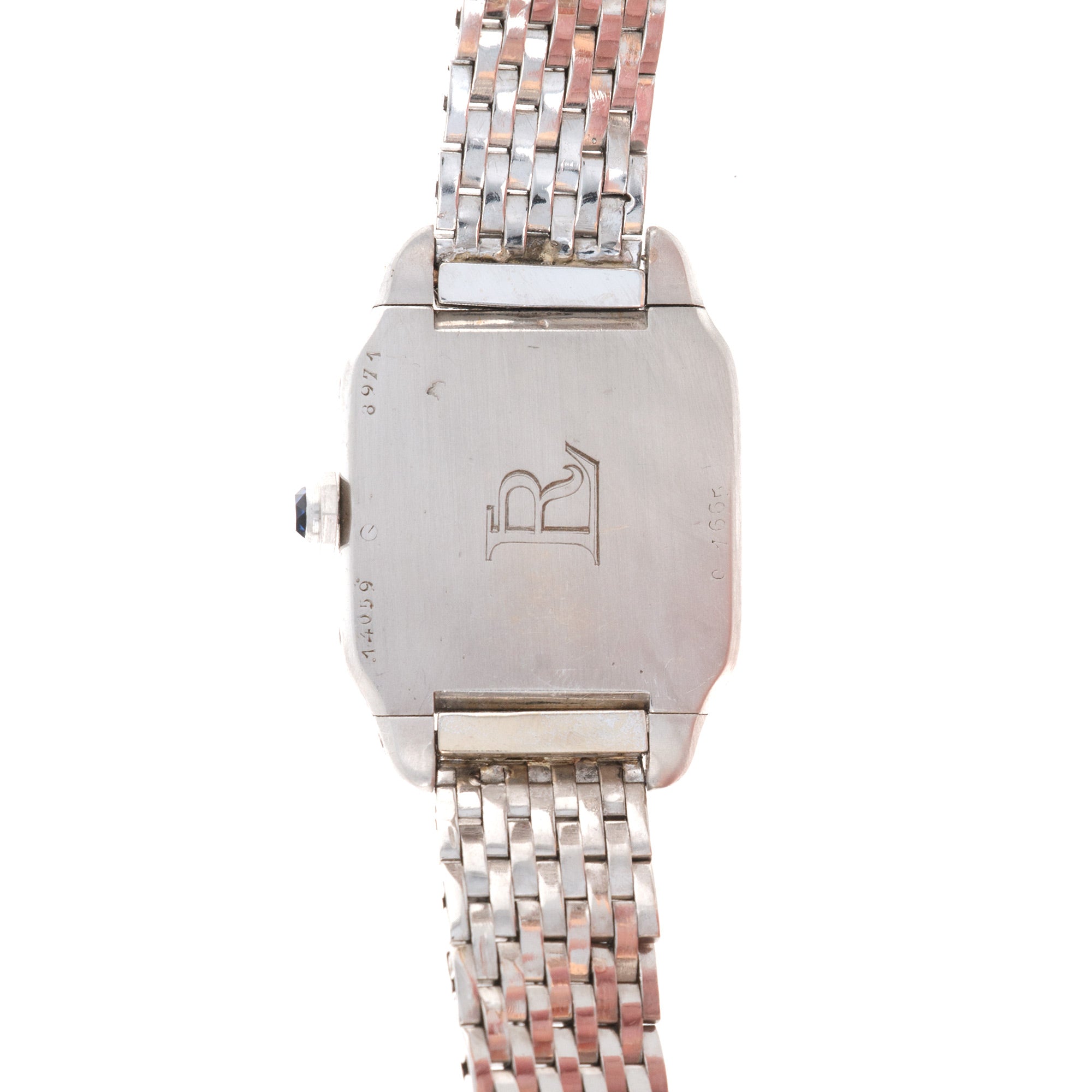 Cartier - Cartier Platinum Santos Watch, Circa 1920s - The Keystone Watches