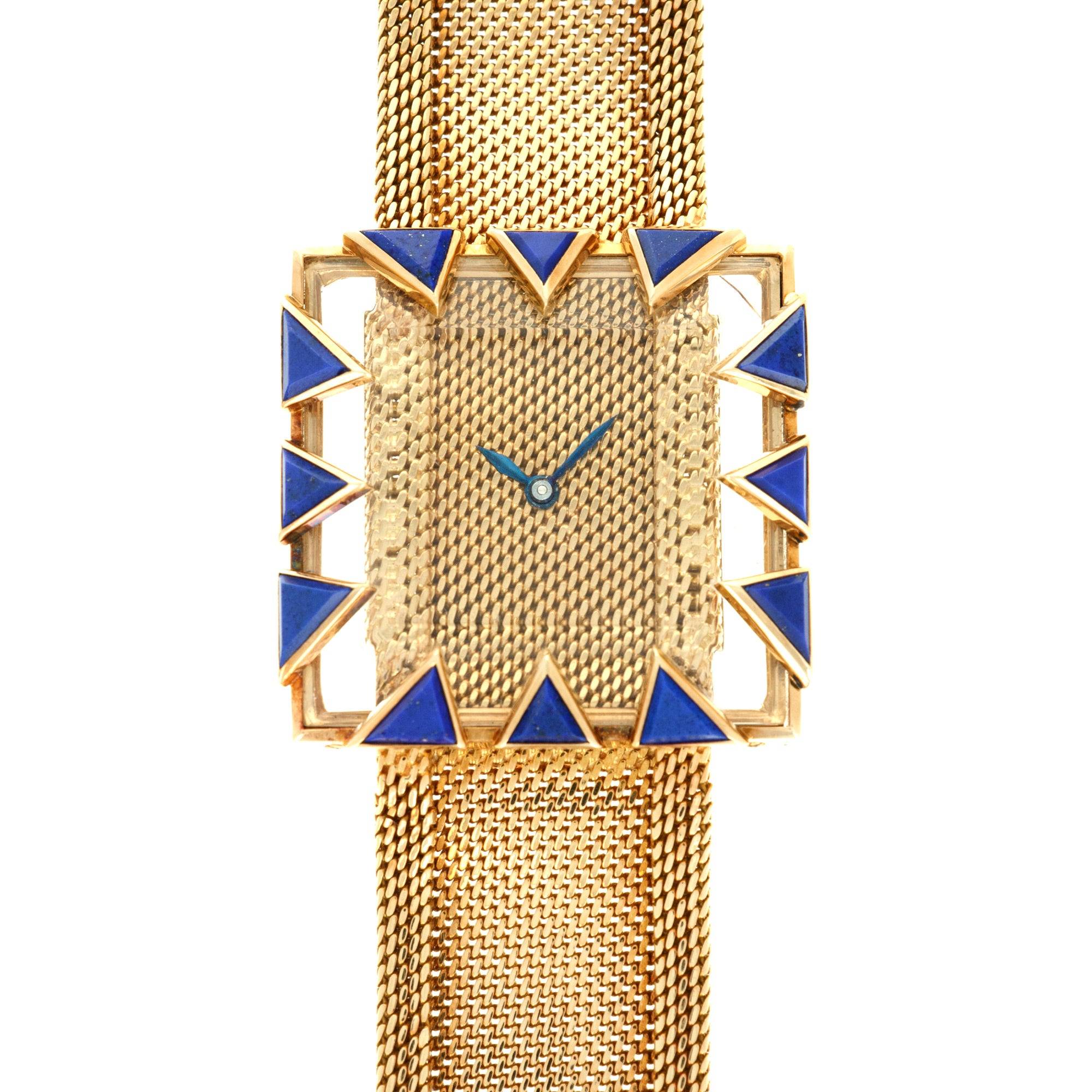 Gubelin - Gubelin Yellow Gold Lapis Watch - The Keystone Watches