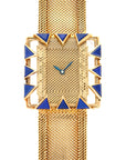 Gubelin - Gubelin Yellow Gold Lapis Watch - The Keystone Watches