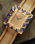 Gubelin - Gubelin Yellow Gold Lapis Watch - The Keystone Watches