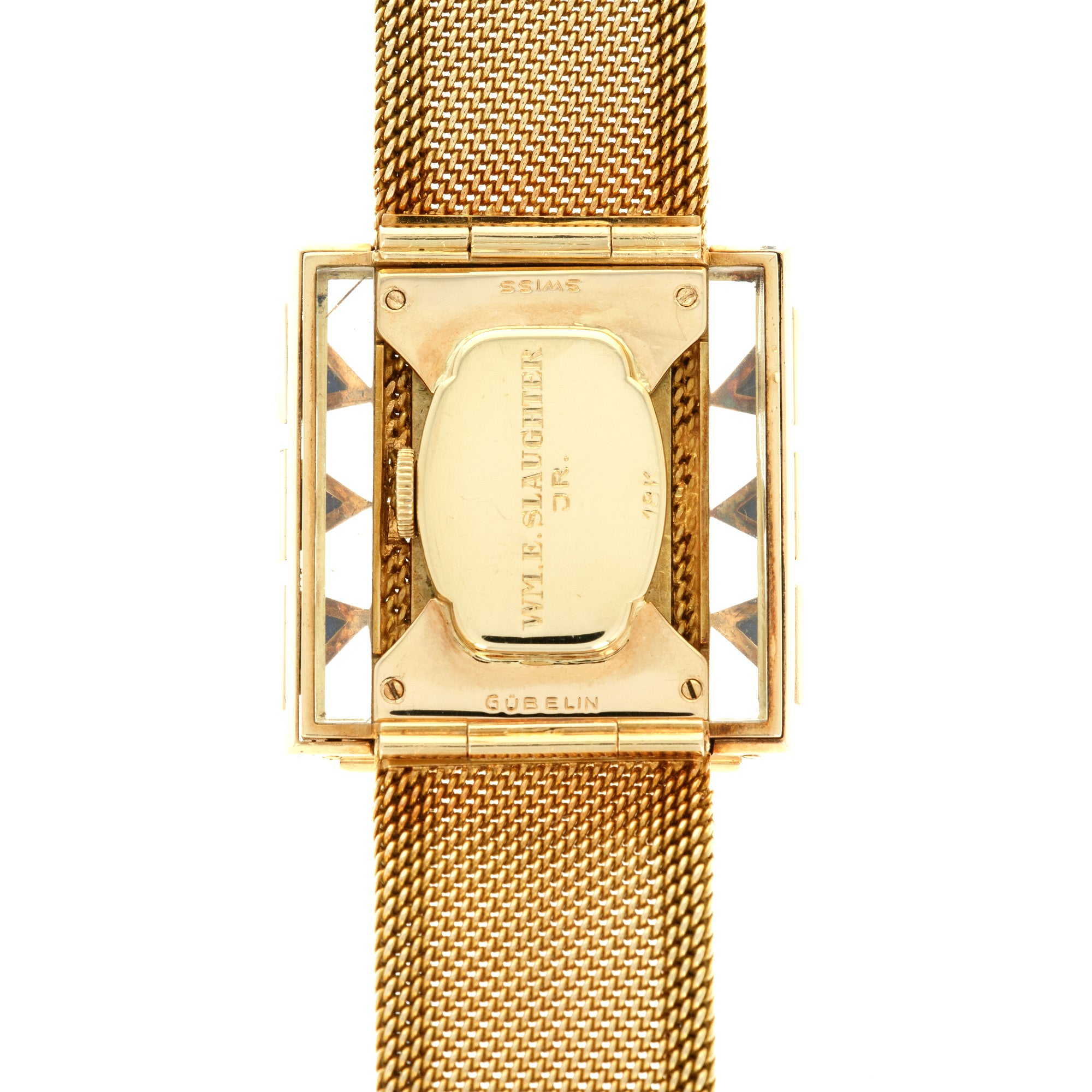 Gubelin - Gubelin Yellow Gold Lapis Watch - The Keystone Watches