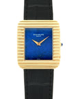 Patek Philippe - Patek Philippe Yellow Gold Lapis Watch Ref. 3733 - The Keystone Watches