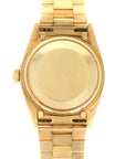 Rolex - Rolex Yellow Gold Day-Date Red Vignette Diamond Watch Ref. 18048 - The Keystone Watches