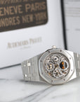 Audemars Piguet - Audemars Piguet Platinum Royal Oak Quantieme Perpetual Skeleton Watch, Ref. 25829PT - The Keystone Watches