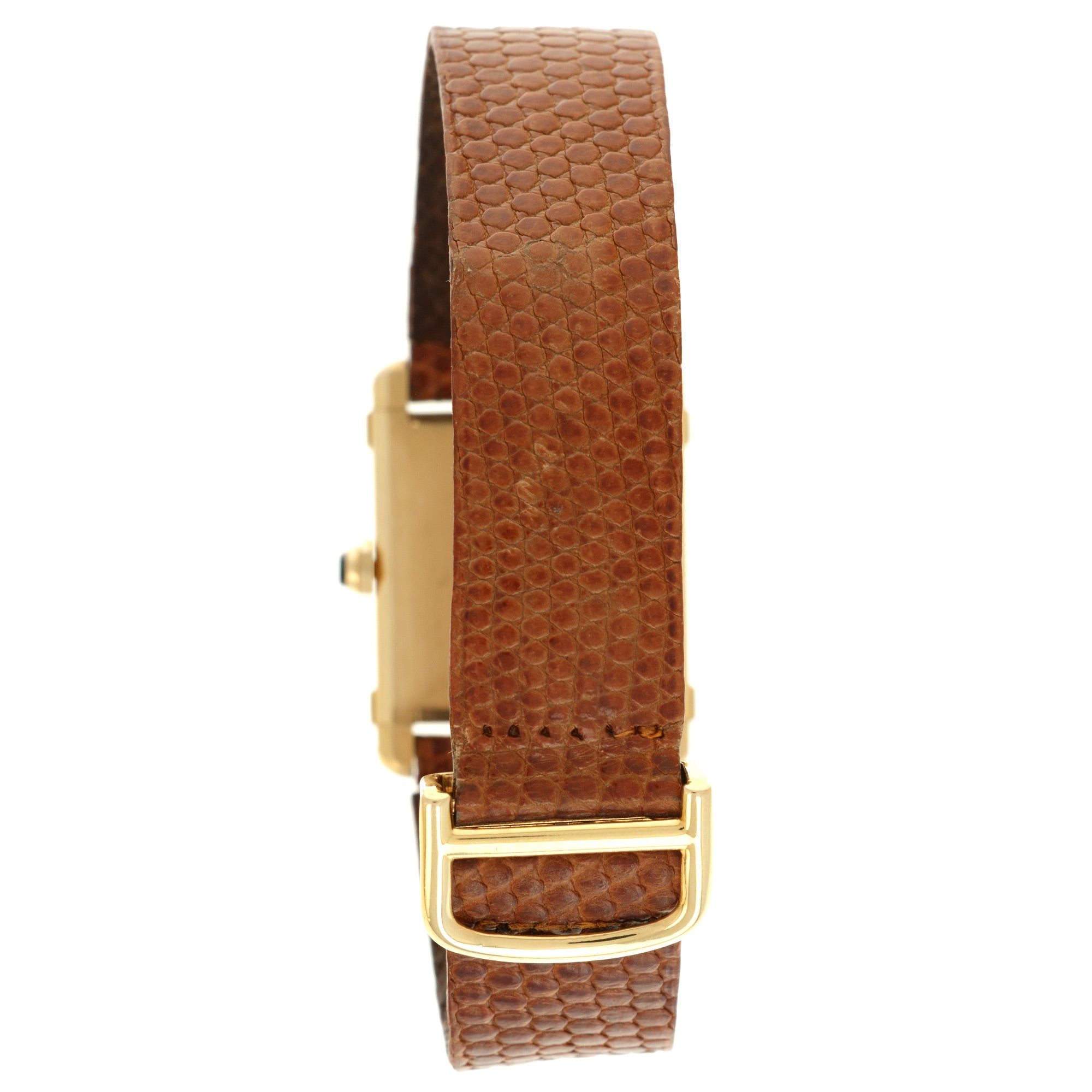 Cartier - Cartier Yellow Gold Tank Chinoise Watch, 1970s - The Keystone Watches