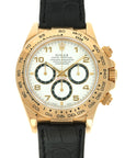 Rolex - Rolex Yellow Gold Cosmograph Daytona Zenith Inverted 6 Watch, Ref. 16518 - The Keystone Watches