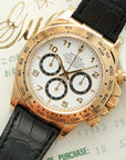 Rolex - Rolex Yellow Gold Cosmograph Daytona Zenith Inverted 6 Watch, Ref. 16518 - The Keystone Watches