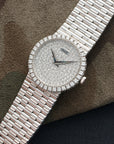 Piaget - Piaget White Gold Pave Diamond Watch, Circa 1980s - The Keystone Watches