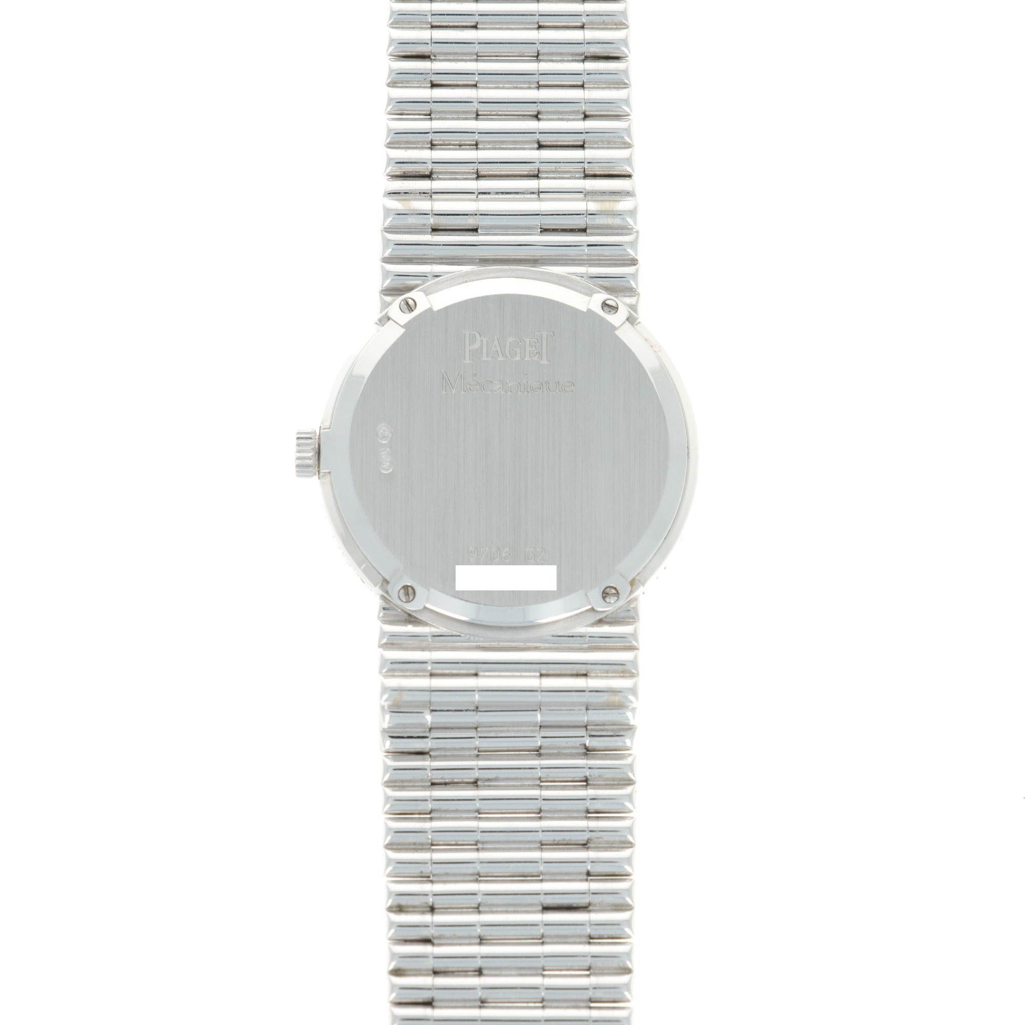 Piaget - Piaget White Gold Pave Diamond Watch, Circa 1980s - The Keystone Watches