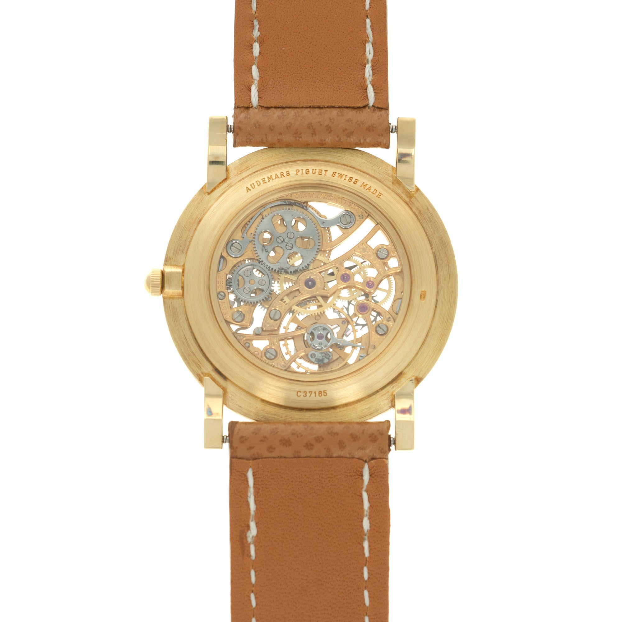 Audemars Piguet - Audemars Piguet Yellow Gold Skeletonized Watch - The Keystone Watches