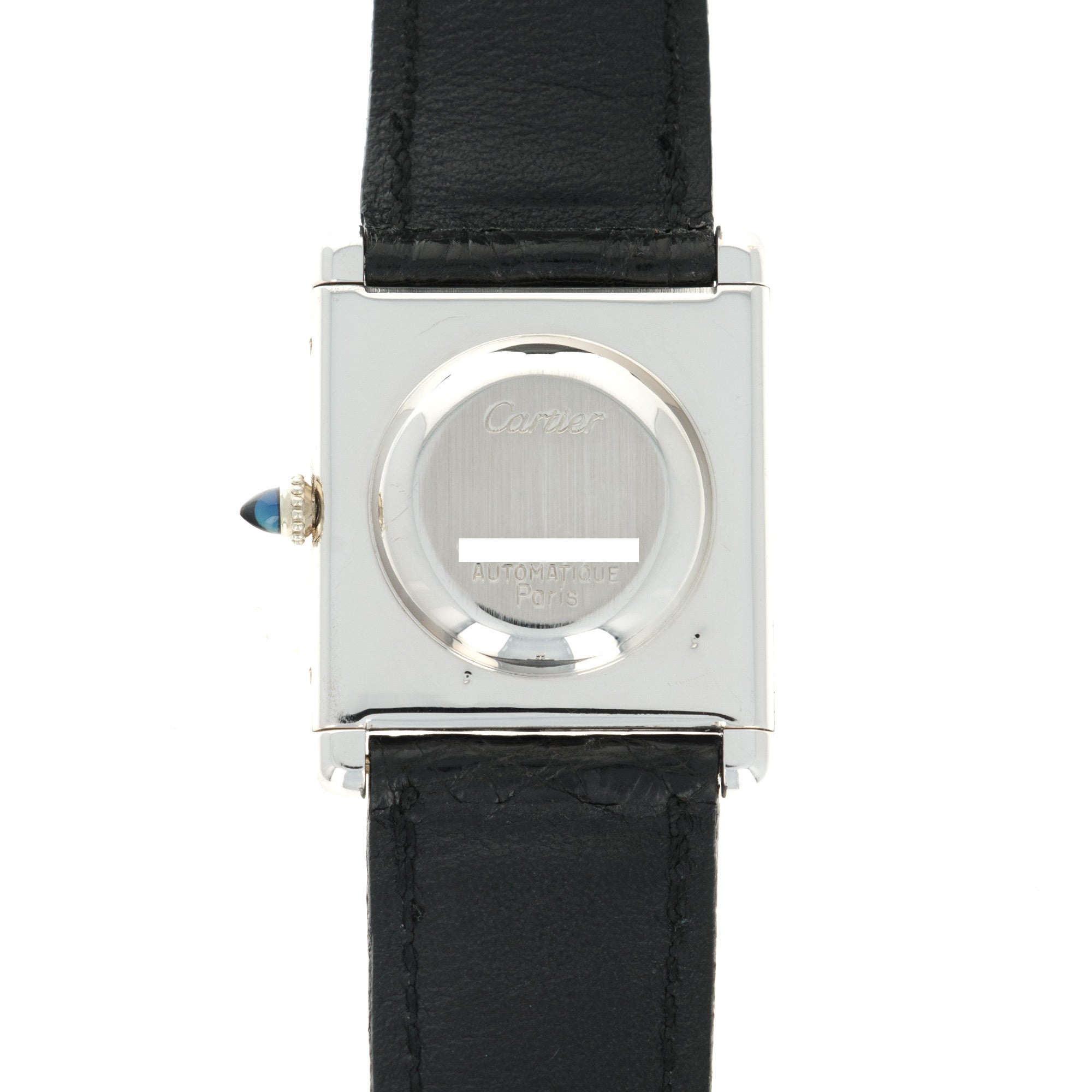 Cartier - Cartier White Gold Jumbo Tank Automatic Watch - The Keystone Watches