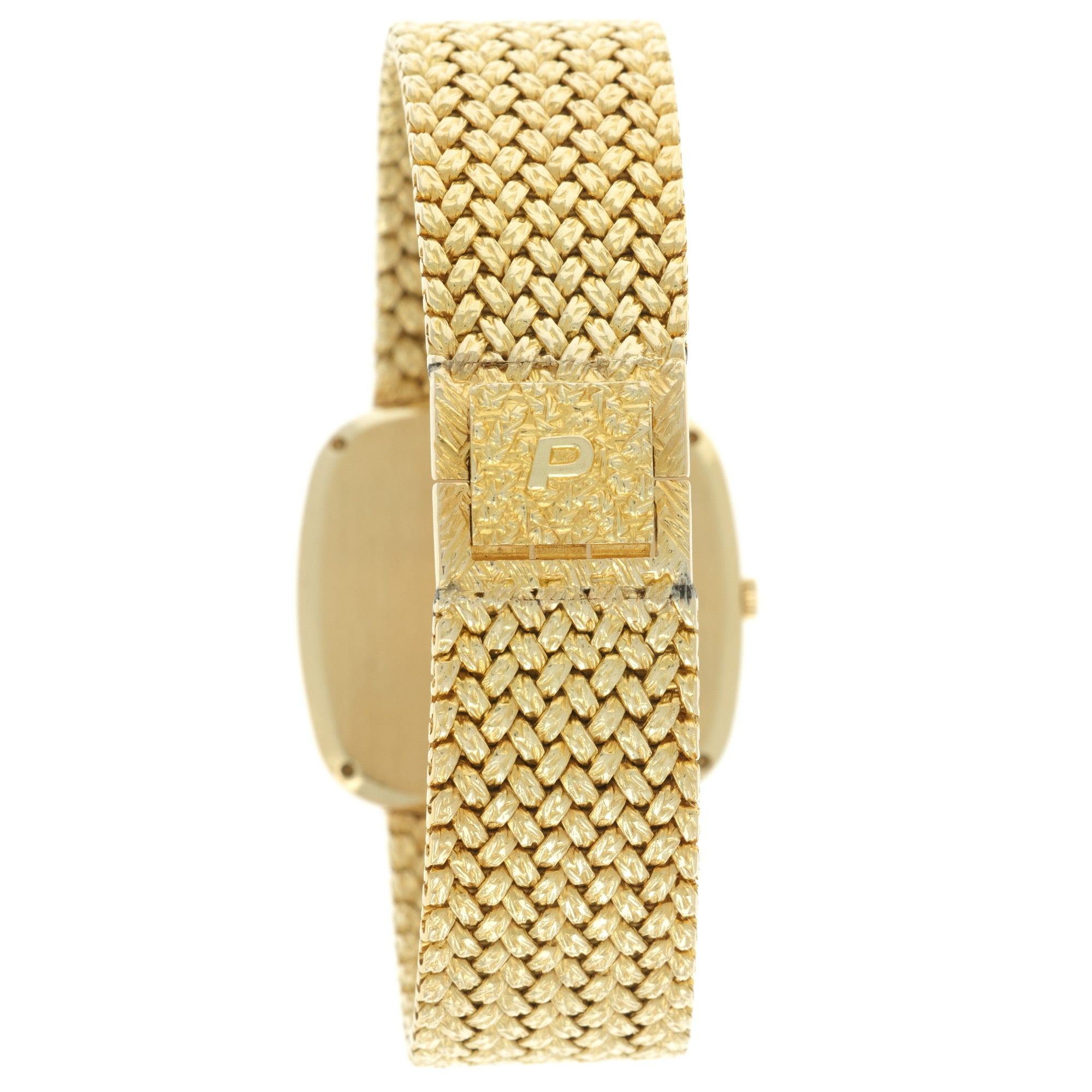 Piaget - Piaget Yellow Gold Onyx Diamond Watch, 1970s - The Keystone Watches