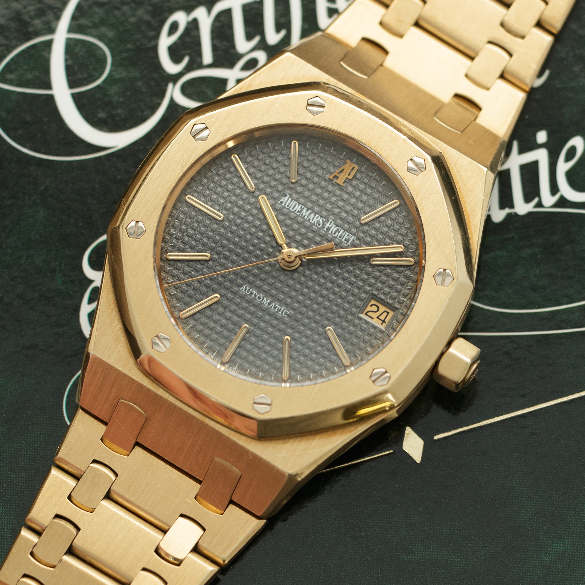 Audemars Piguet - Audemars Piguet Yellow Gold Royal Oak Watch, Ref. 14790 - The Keystone Watches